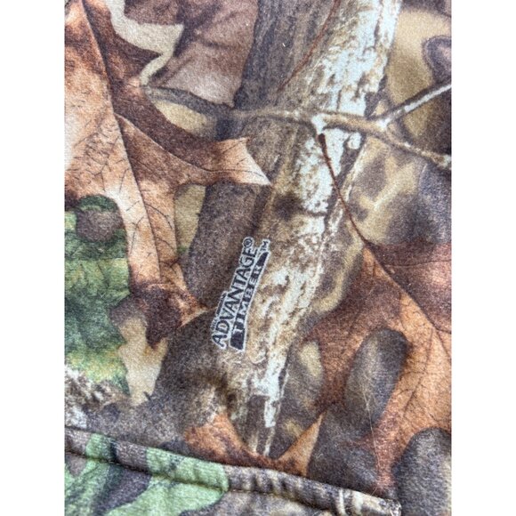 Vintage Woolrich Mens Large Camouflage Outdoor Jacket With Advantage Timber Y3 - Picture 2 of 5